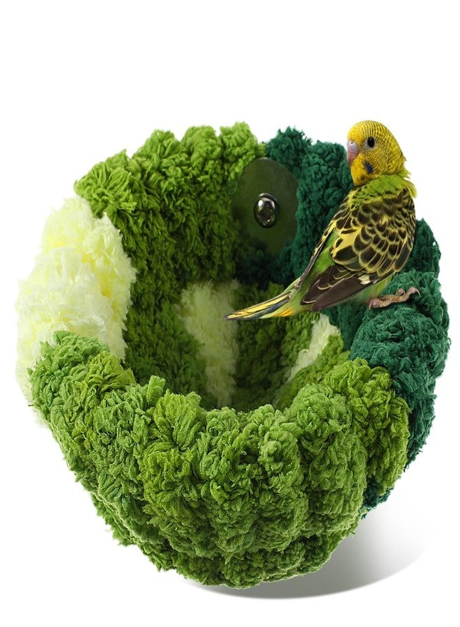 YBEATY Bird Nest for Cage House Hanging Winter Warm Comfortable Bird Bed Durable Material Hanging Bedding for Conure Lovebird Canary Finch Coneshape Hamster Hummingbird Parakeet Laying Eggs Resting